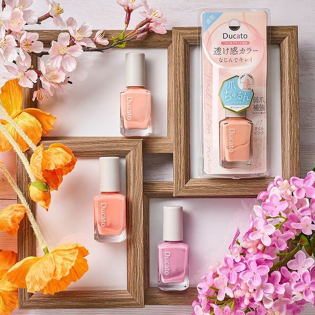 2024 New debut X  DUCATO  Introducing a new "Nail Color Primer" that allows you to complete transparent nails, strengthen weak nails, and make your nails look beautiful with just one product.