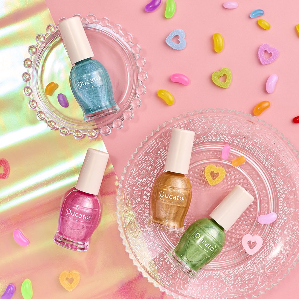 Limited release!  Ducato Natural Nail Color N Favorite Gummy Series in limited quantities.
